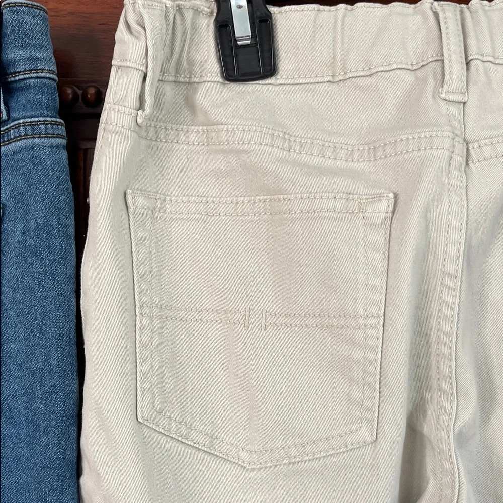 U.S. Polo Assn. Boy’s  Denim and Cream Jeans